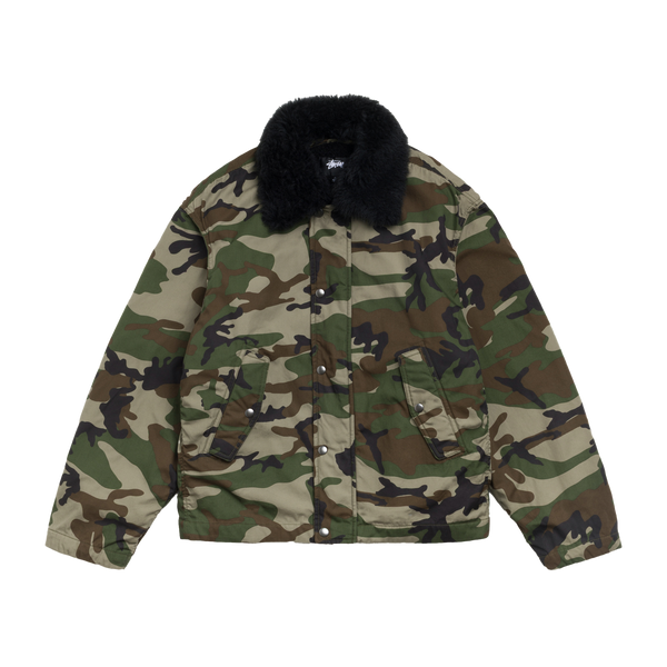 STUSSY - Convertible Deck Jacket - (Wood Camo)