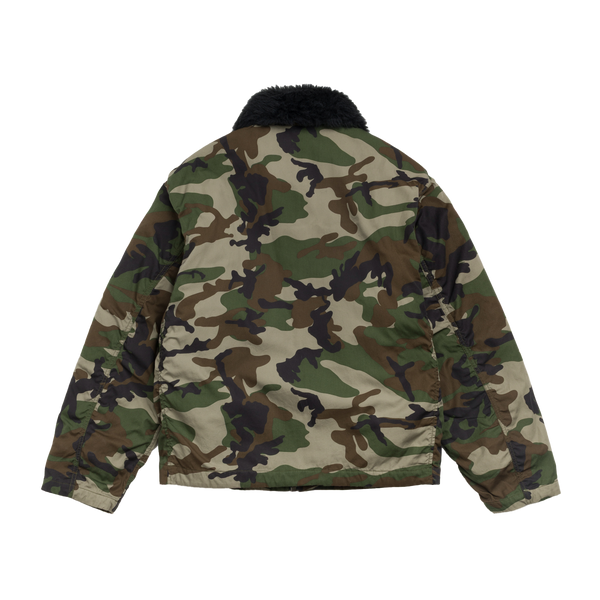 STUSSY - Convertible Deck Jacket - (Wood Camo)