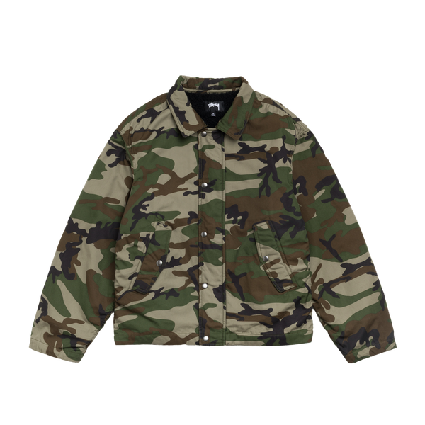 STUSSY - Convertible Deck Jacket - (Wood Camo)