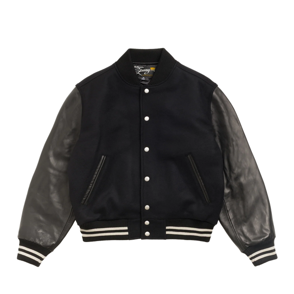 STUSSY - Wool Varsity - (Black)