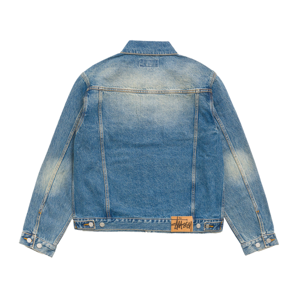 STUSSY - Denim Trucker Jacket - (Dark Wash Indigo)