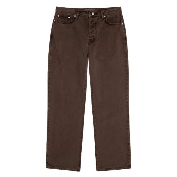 STUSSY - Classic Jeans Washed Canvas - (Brown)