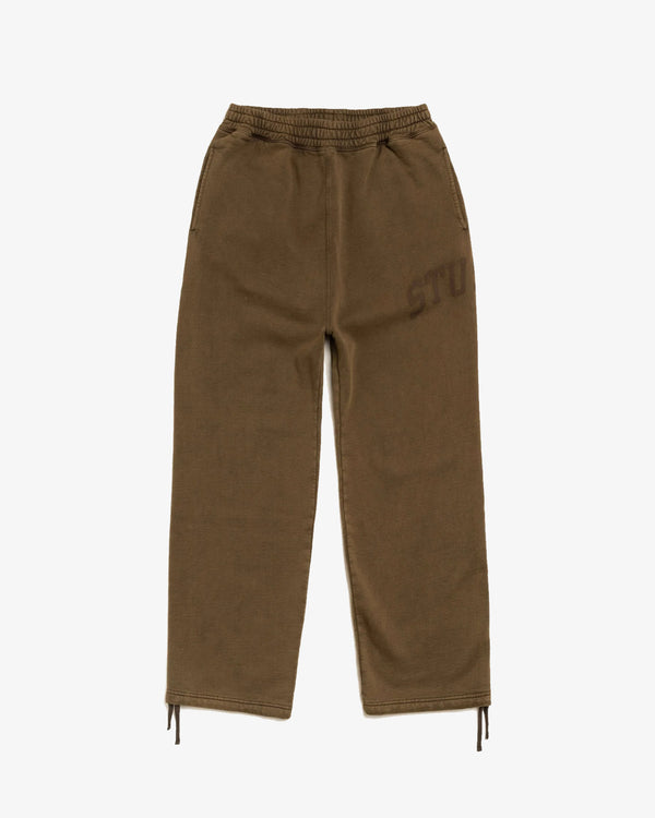 STUSSY - Faded Graphic Fleece Pant - (Olive)