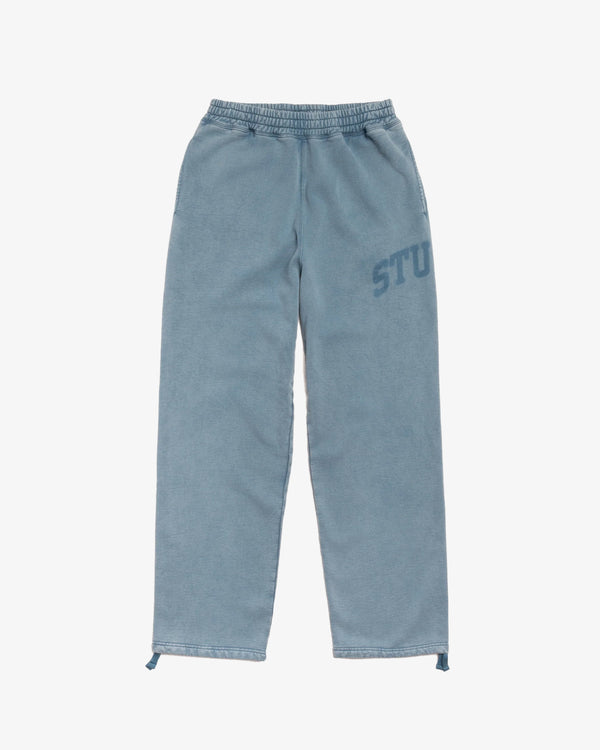 STUSSY - Faded Graphic Fleece Pant - (Washed Navy)