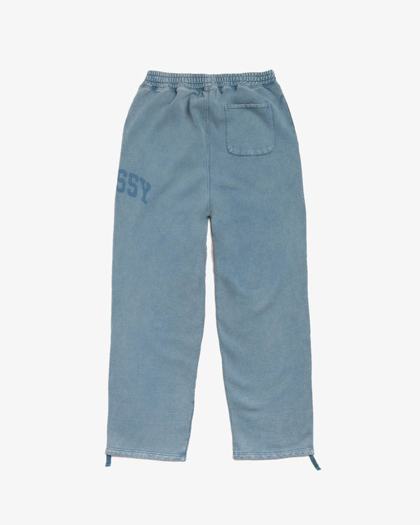 STUSSY - Faded Graphic Fleece Pant - (Washed Navy)