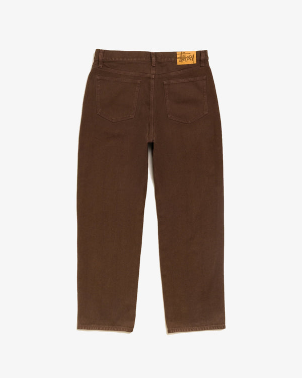 STUSSY - Big Ol Jean Chevron - (Brown)