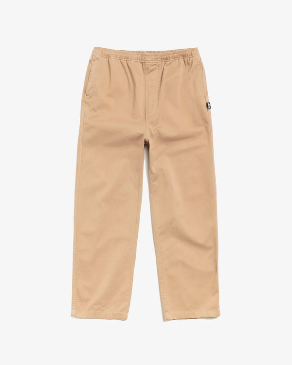 STUSSY - Beach Pant Cotton Twill - (Khaki)