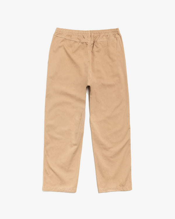 STUSSY - Beach Pant Cotton Twill - (Khaki)