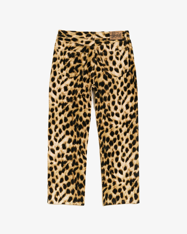 STUSSY - New Classic Animal Print Pants - (Cheetah)