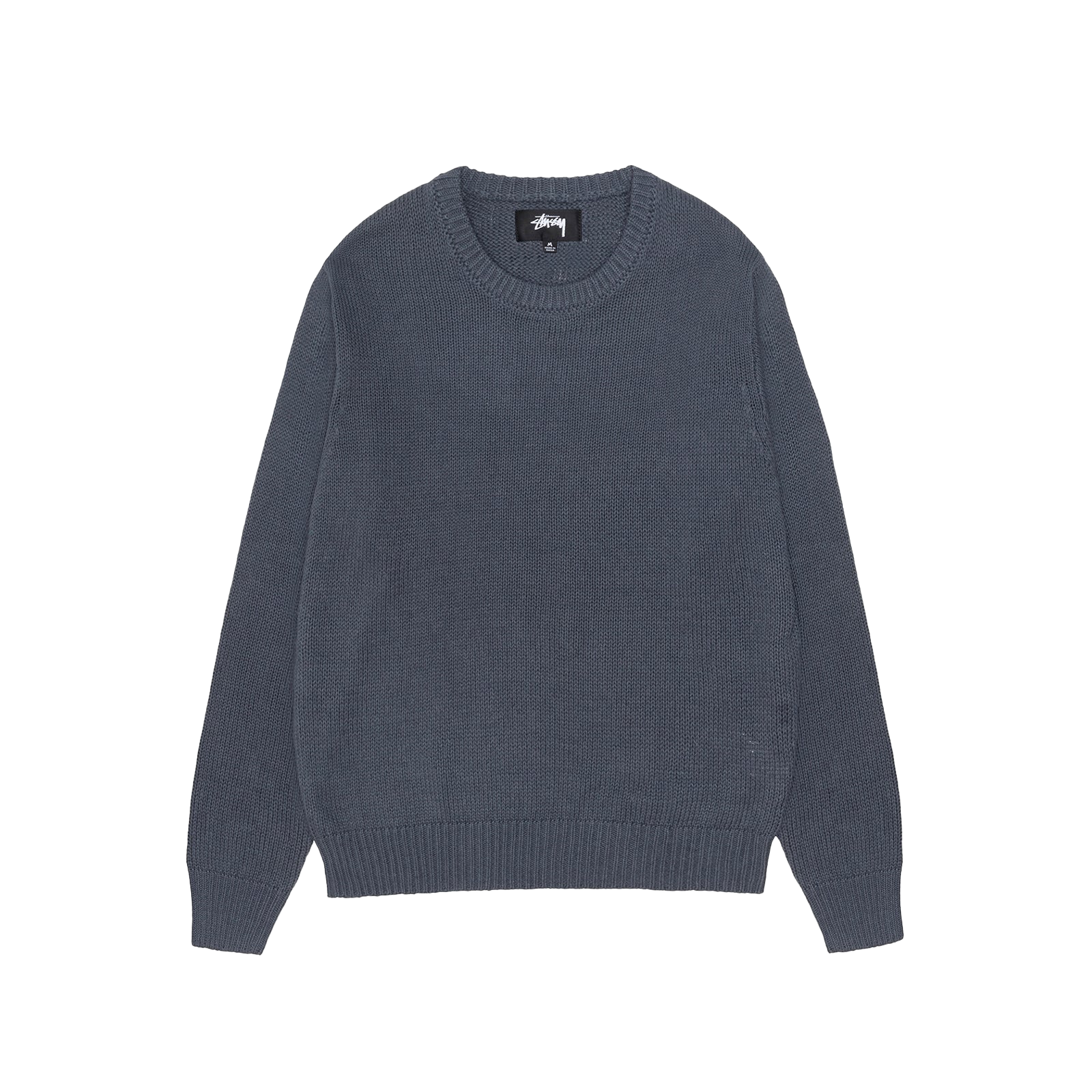 Stussy Surfman Icon Sweater Dusty Blue Stussy Surfman Icon Sweater Dusty Blue