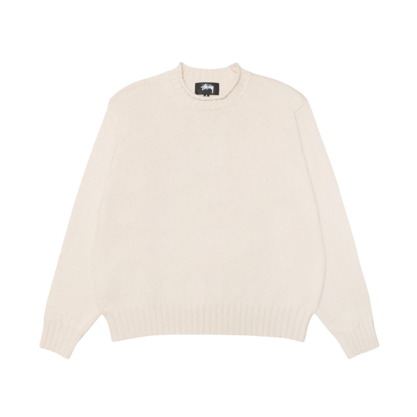 STUSSY - Tonal Mock Neck Sweater - (Natl)