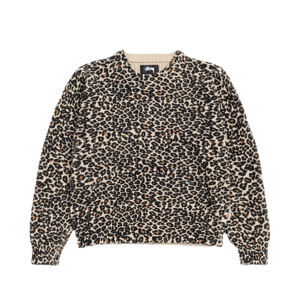 STUSSY - Leopard Sweater - (Leop)