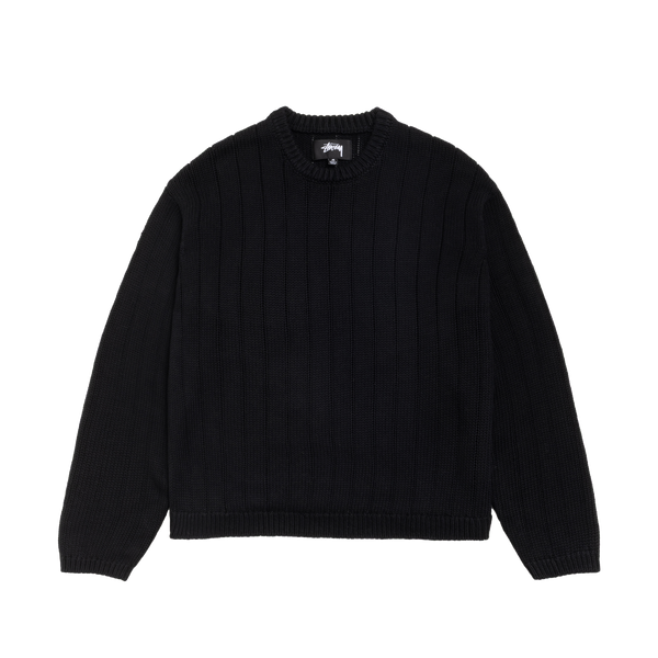 STUSSY - Buana Logo Sweater - (Blac)