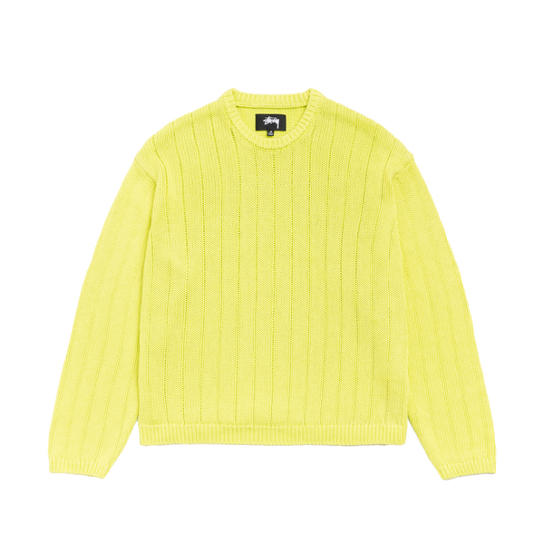STUSSY - Buana Logo Sweater - (Lime)