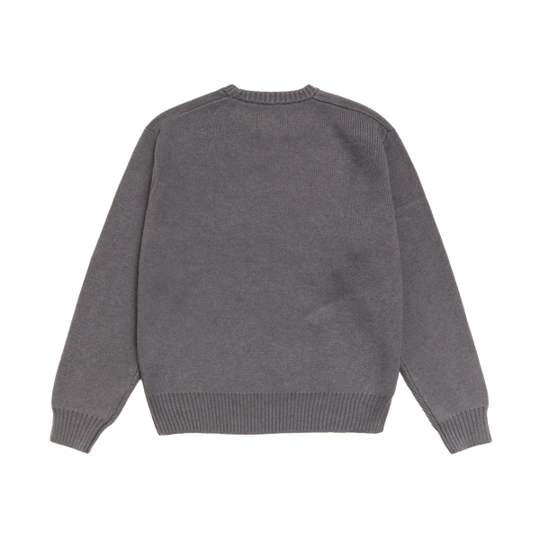 STUSSY - Striped Hibiscus Sweater - (Grey)