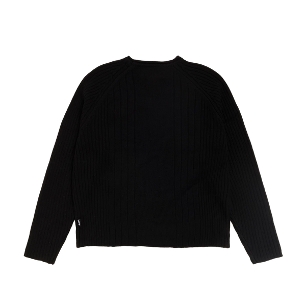 STUSSY - Merino Roll Neck Sweater - (Black)