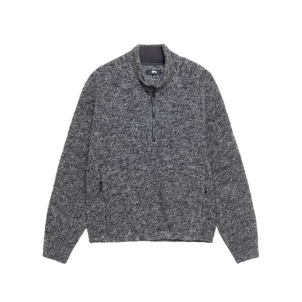 STUSSY - Wool Blend Sherpa Mock - (Blac)