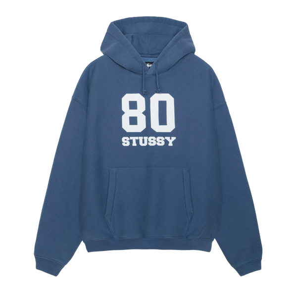 STUSSY - 80 Relaxed Hood - (Blue)