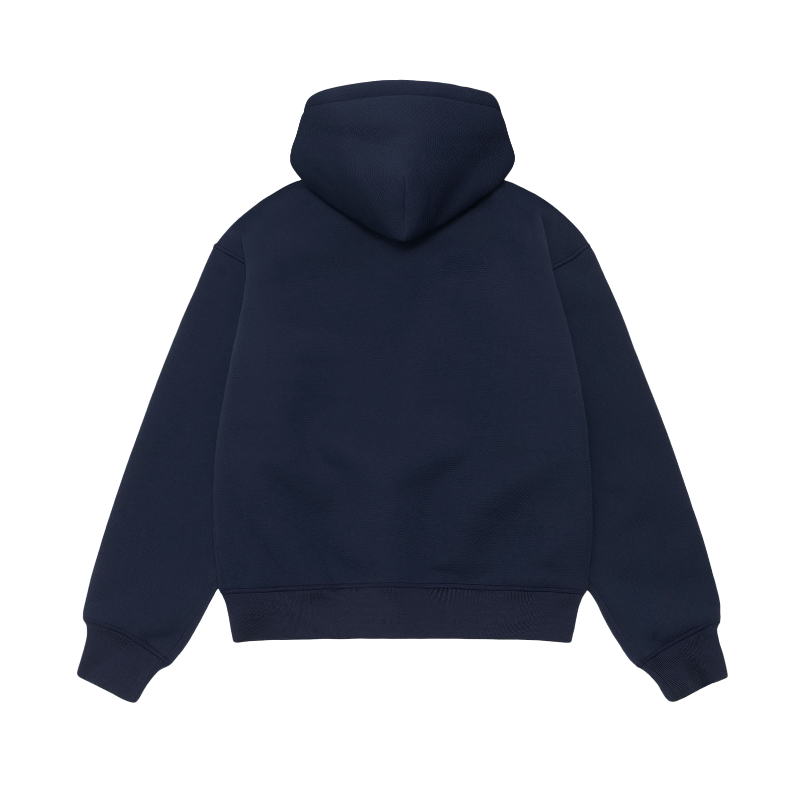STUSSY: Bonded Sherpa Lined Hoodie (Blue) | DSMG E-SHOP STUSSY: Bonded Sherpa Lined Hoodie (Blue) | DSMG E-SHOP