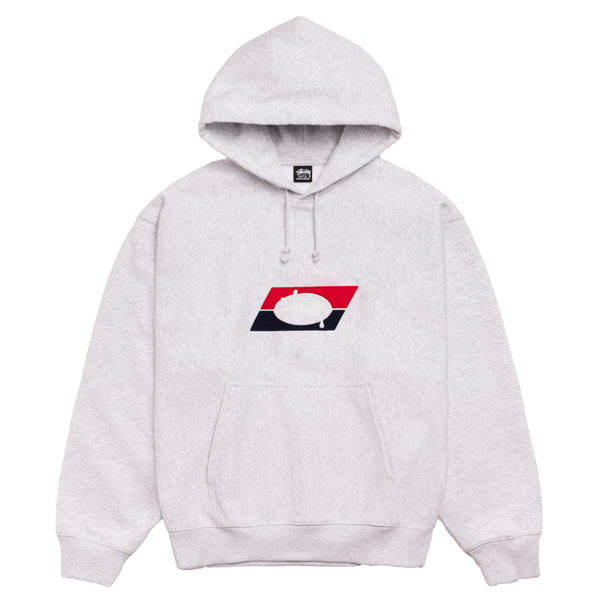 STUSSY - Double Stripe Hoodie - (Ashh)