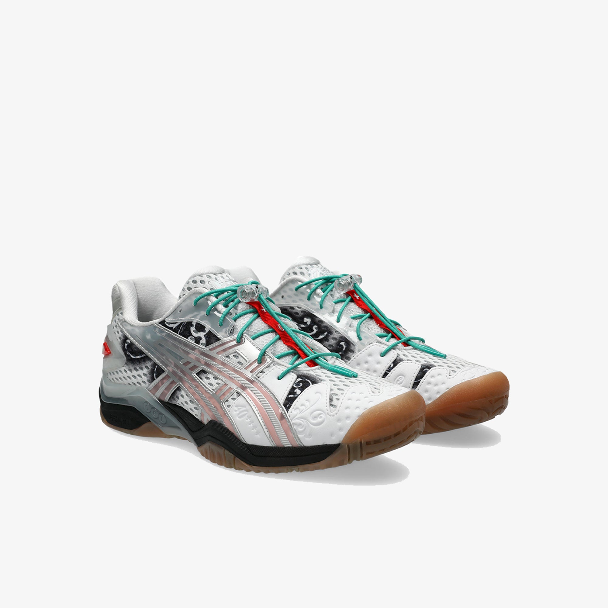 ASICS: LTTT x ASICS Gel-Resolution 5 (White/Red) | DSMG E-SHOP