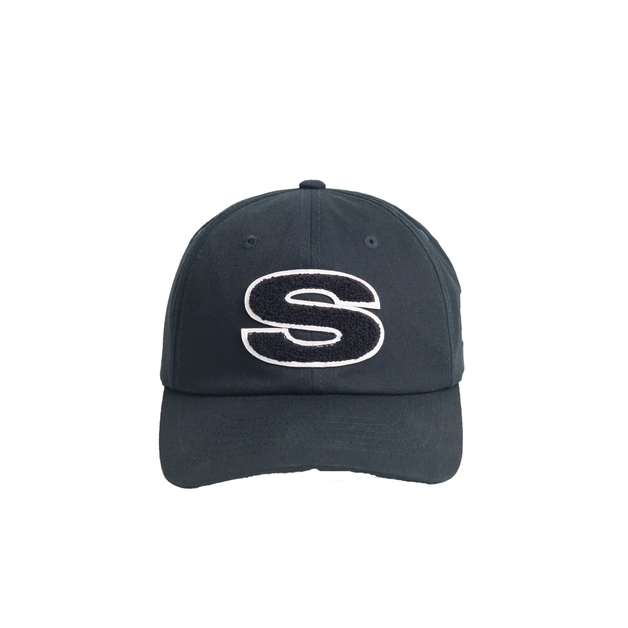 希少サイズ OLD STUSSY Sロゴ 刺繍 キャップ L-XXL 黒 STUSSY: Chenille S Low Pro Cap (Onyx) | DSMG E-SHOP