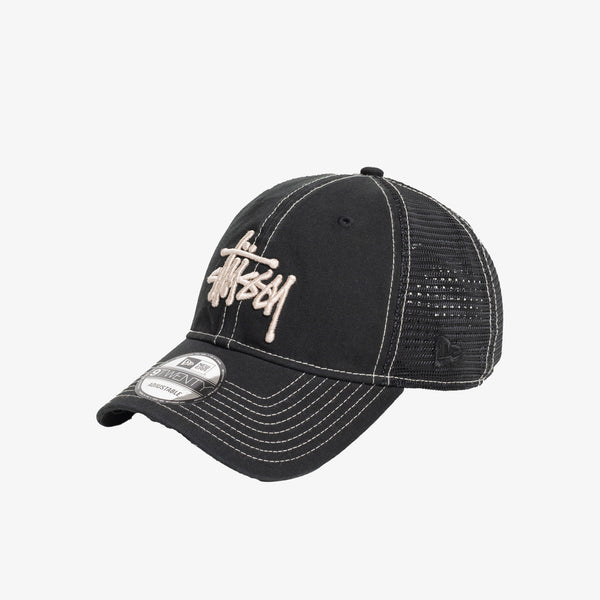 STUSSY - Washed Basic Trucker 9Twenty - (Black)