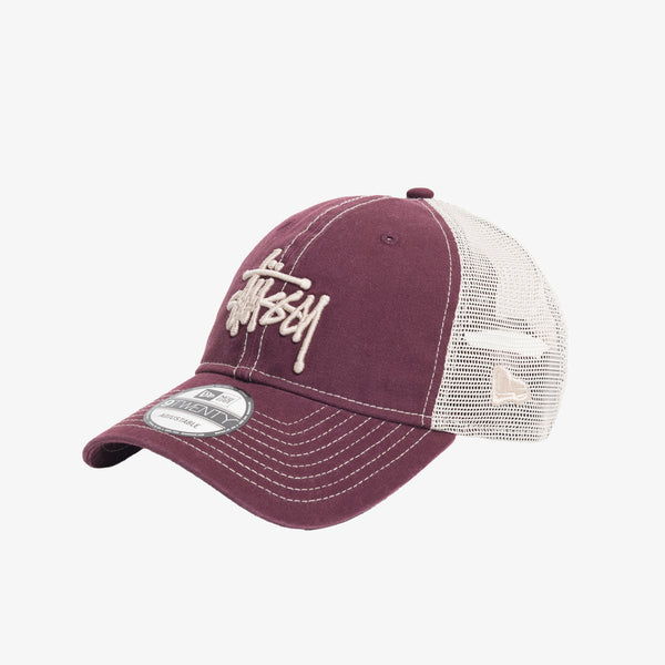 STUSSY - Washed Basic Trucker 9Twenty - (Maroon)