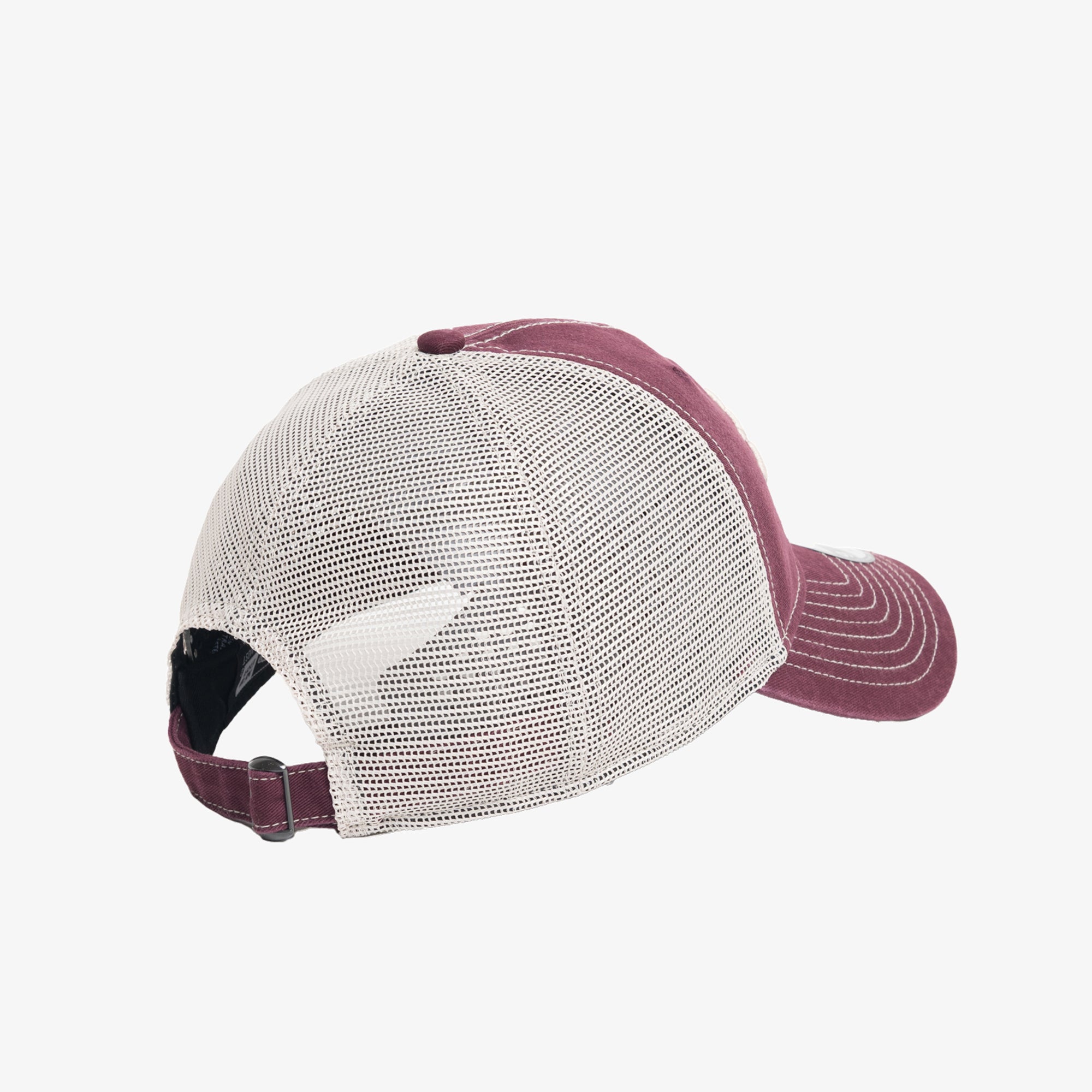 STUSSY: Washed Basic Trucker 9Twenty (Maroon) | DSMG E-SHOP