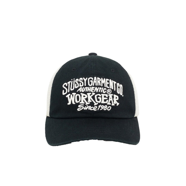 STUSSY - Lp Workgear Strapback Cap - (Black)