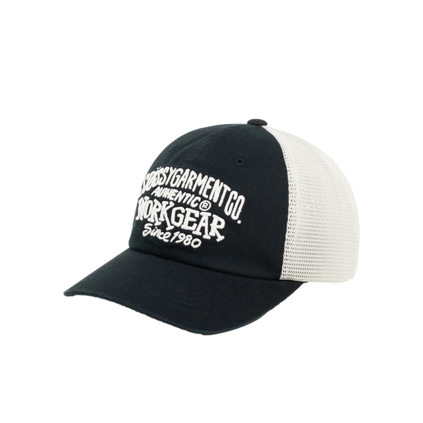 STUSSY - Lp Workgear Strapback Cap - (Black)