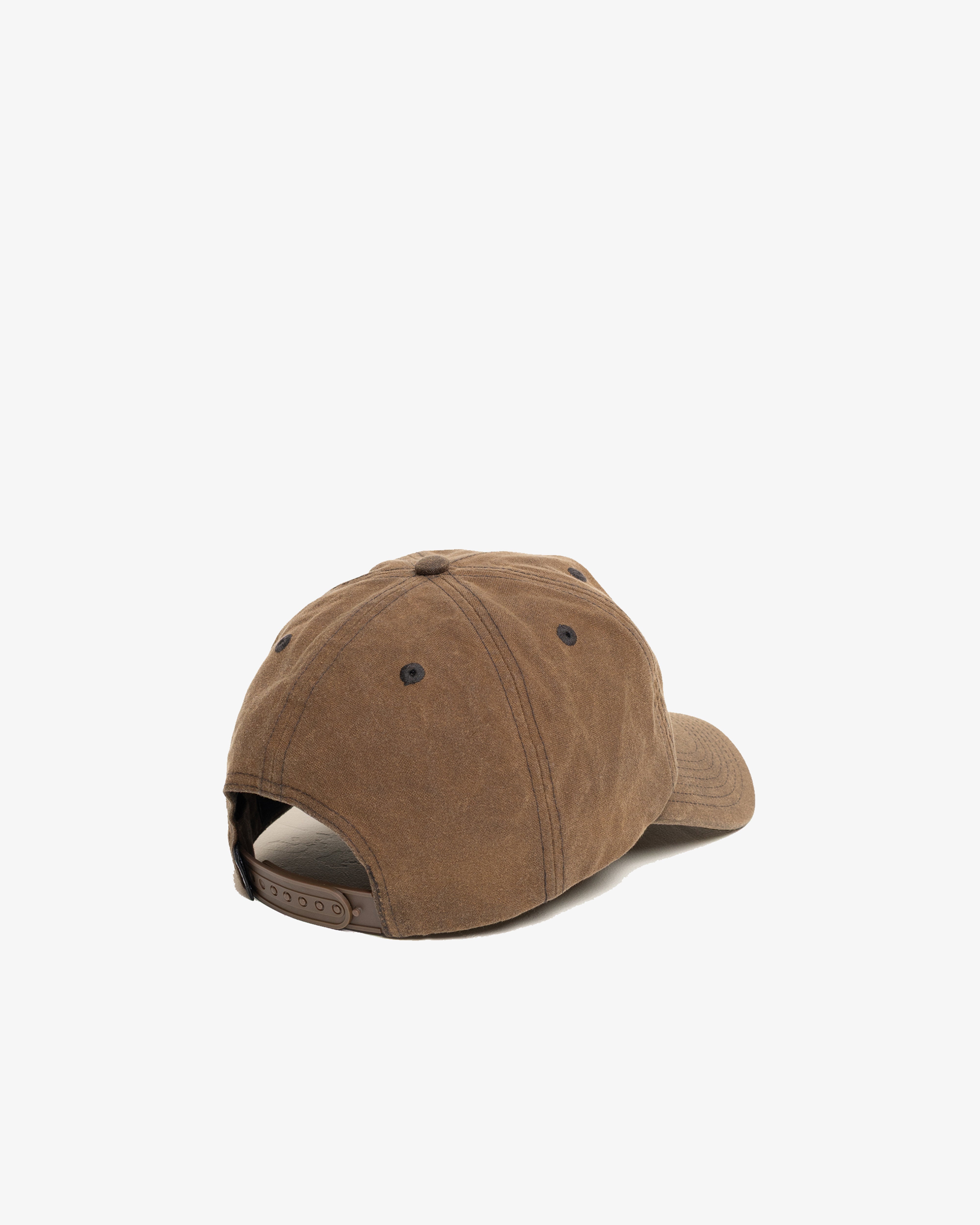 STUSSY: Md Workgear Waxed Cap (Brow) | DSMG E-SHOP