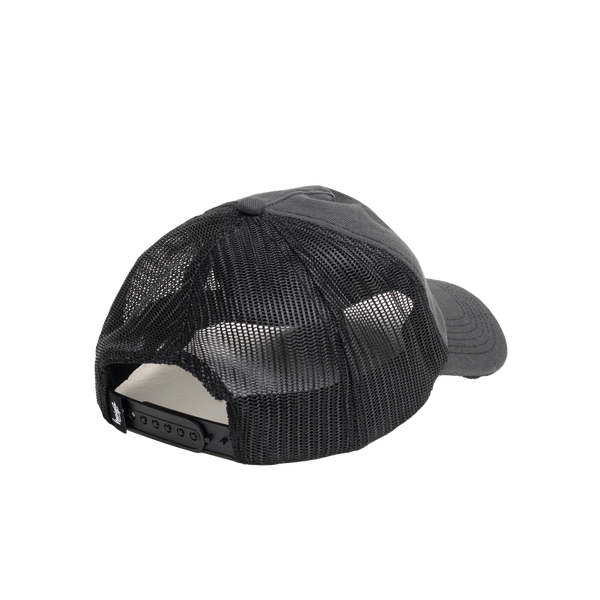 STUSSY - Hc Ghost Logo Trucker - (Black)