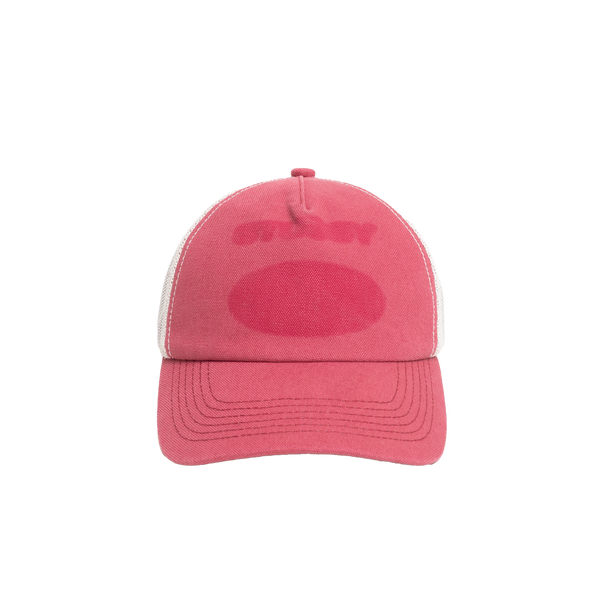 STUSSY - Hc Ghost Logo Trucker - (Redd)