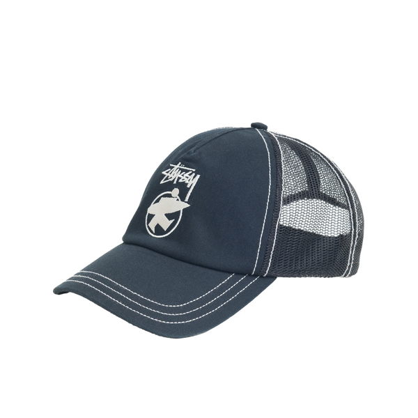 STUSSY - Lp Beach Roots Trucker Cap - (Black)