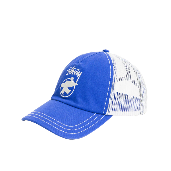 STUSSY - Lp Beach Roots Trucker Cap - (Royal)