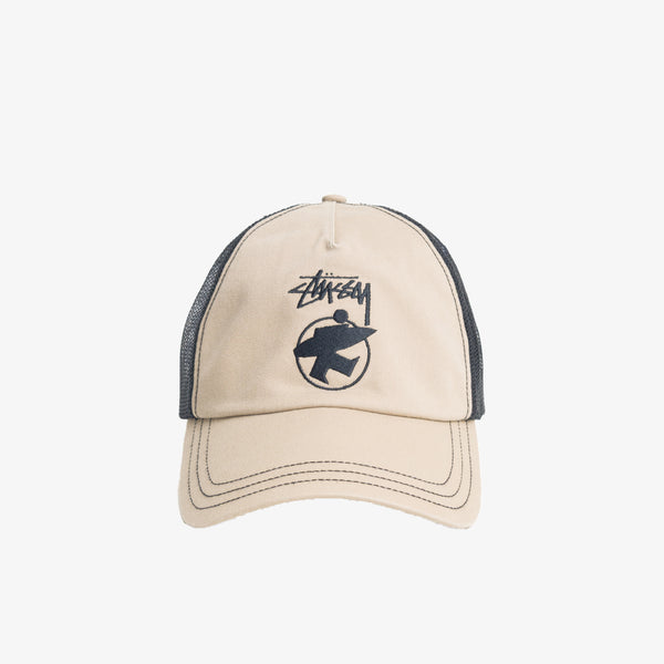 STUSSY - Lp Beach Roots Trucker Cap - (Tann)