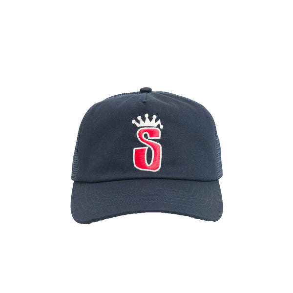 STUSSY - Trucker S Crown Cap - (Navy)