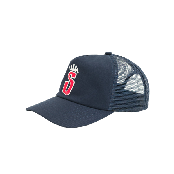 STUSSY - Trucker S Crown Cap - (Navy)