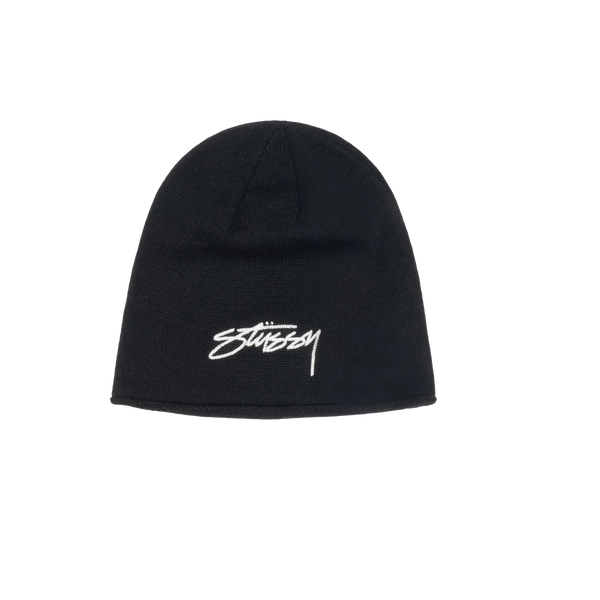 STUSSY - Skullcap Roll Edge - (Blac)