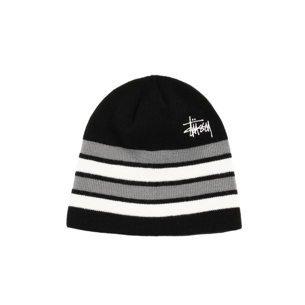 STUSSY - Skullcap Basic Striped - (Blac)