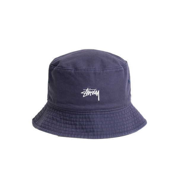 STUSSY - Reversible Stock Bucket Hat - (Nvst)