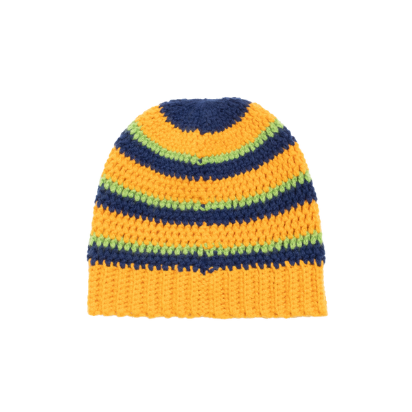 STUSSY - Stripe Knit Skullcap - (Gold)
