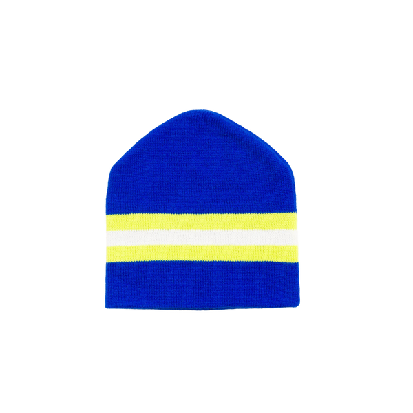 STUSSY - Stripe Ski Beanie - (Blue)