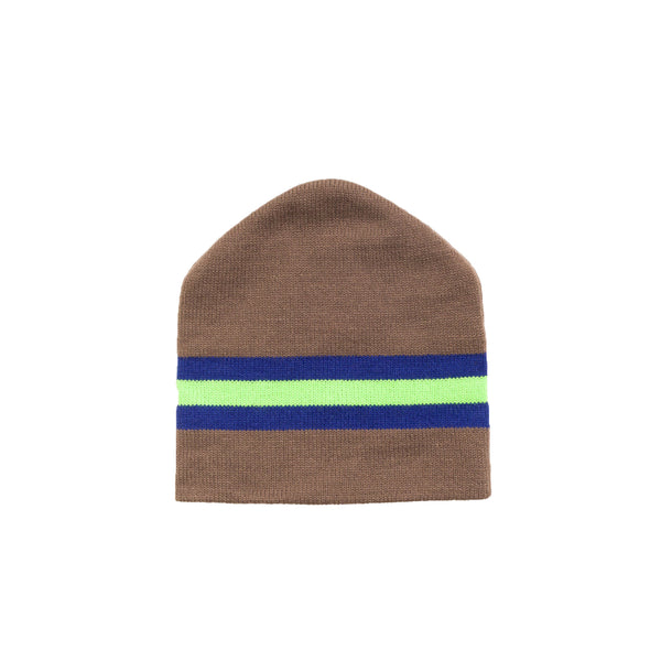 STUSSY - Stripe Ski Beanie - (Tan)