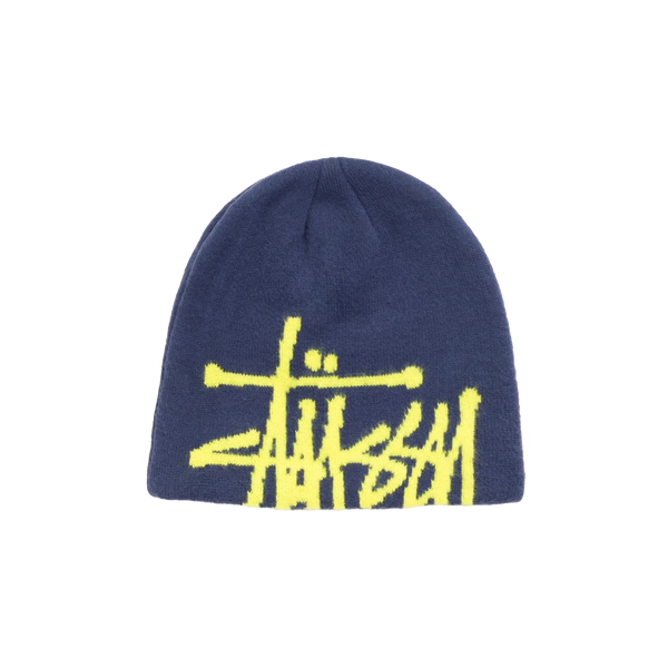 STUSSY - Brushed Out Basic Skullcap - (Navy)