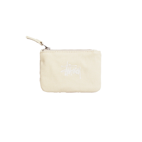 STUSSY - Canvas Coin Pouch - (Natl)