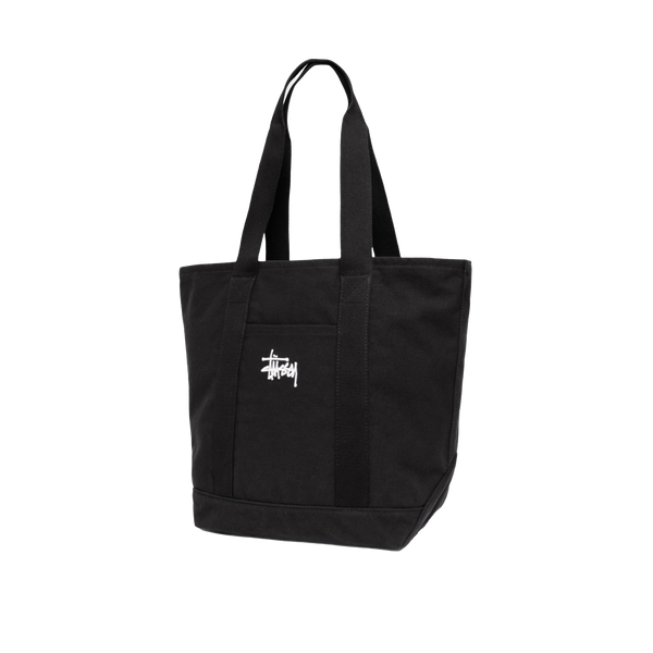 STUSSY - Canvas Market Tote Bag - (Black)