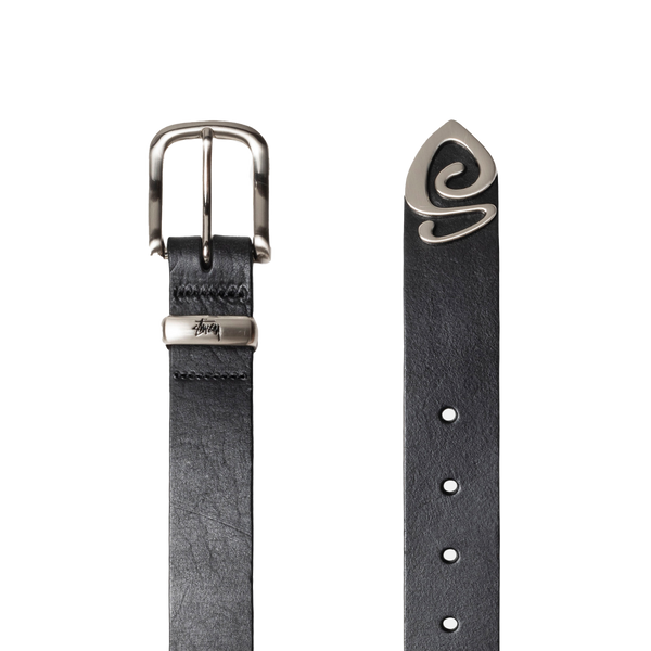 STUSSY - Metal S Tip Belt - (Black)
