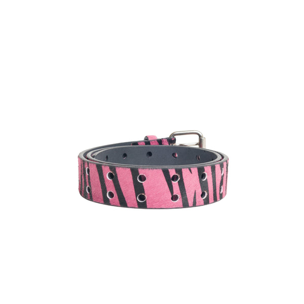 STUSSY - Leather Punch Out Belt - (Phzp)
